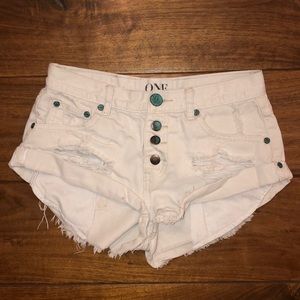 ONE TEASPOON BANDITS SHORTS SIZE 25